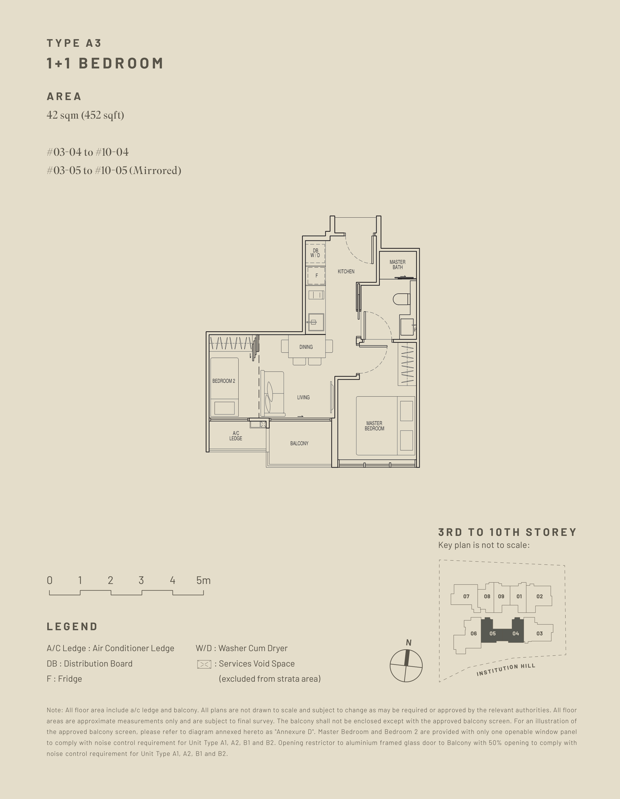 A3 - Hill House Floor Plan